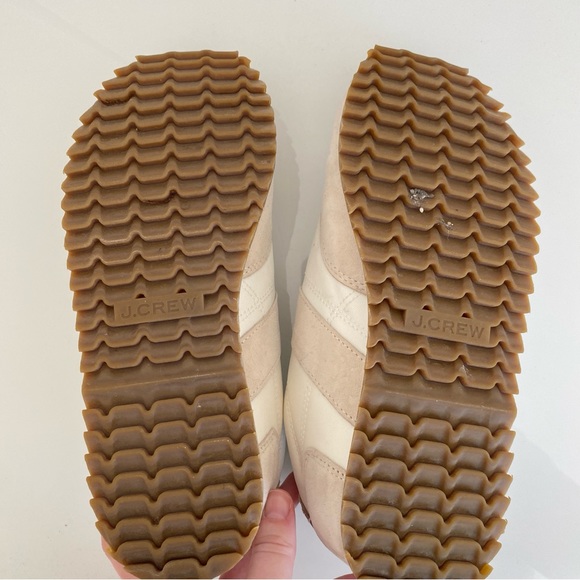 j crew trainers in metallic - Picture 5 of 6